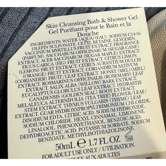 Crabtree & Evelyn Citron Gift Set Lotion Shower Gel Nails Hand Therapy New - Picture 7 of 9